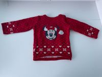 Pullover Mickey Mouse Weihnachten rot 80 Bayern - Pfaffenhofen a.d. Ilm Vorschau