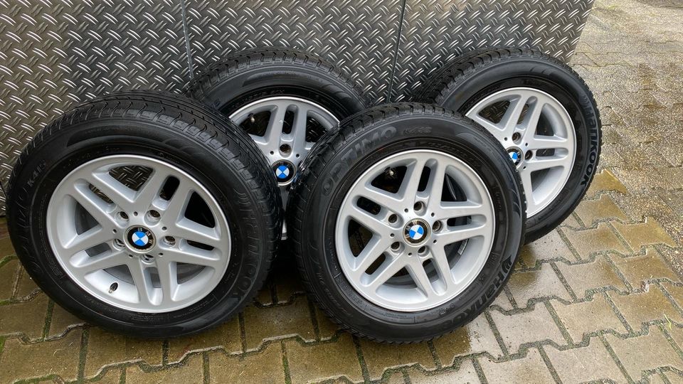 ORIGINAL BMW LM-Felgen St.53 Sommerreifen 195/65 R15 91H in Selters