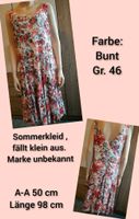 Sommerkleid, Gr. 46 Niedersachsen - Hemslingen Vorschau