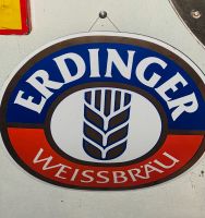 Erdinger Weissbräu Emailleschild Emaille Schild Werbeschild Deko Brandenburg - Werder (Havel) Vorschau