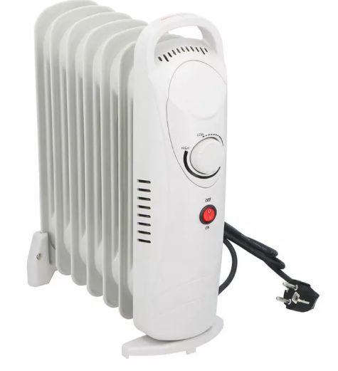 Elektrischer Mini-Ölradiator mit 7 Rippen 850 Watt NEU & OVP