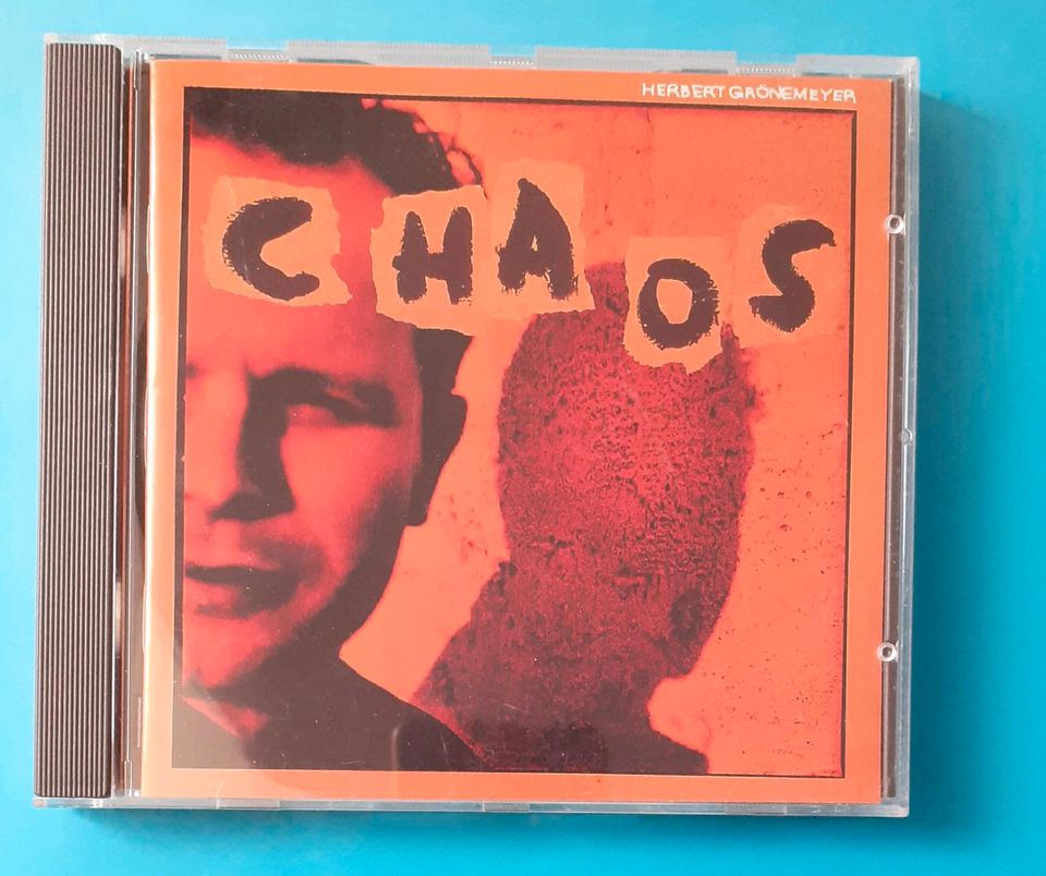 Herbert Grönemeyer ☆ CD ☆ Chaos ☆ Land unter ☆ Morgenrot 1993 in Rheda-Wiedenbrück