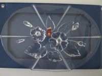 Stollenplatte / Tortenplatte aus Glas oval ca.41x27cm Nordrhein-Westfalen - Wermelskirchen Vorschau