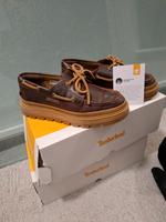 timberland Damen Schuhe gr.38 in weiß und braun vorhanden Eimsbüttel - Hamburg Lokstedt Vorschau