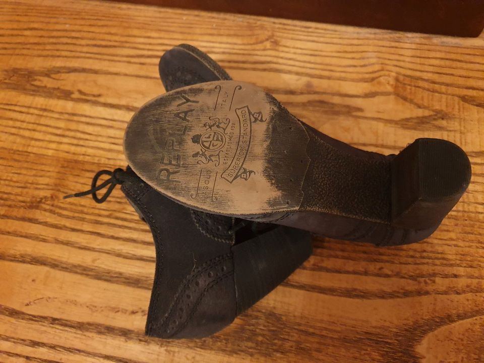 Replay Halbschuh schwarz Größe 36 neuwertig in Dachwig