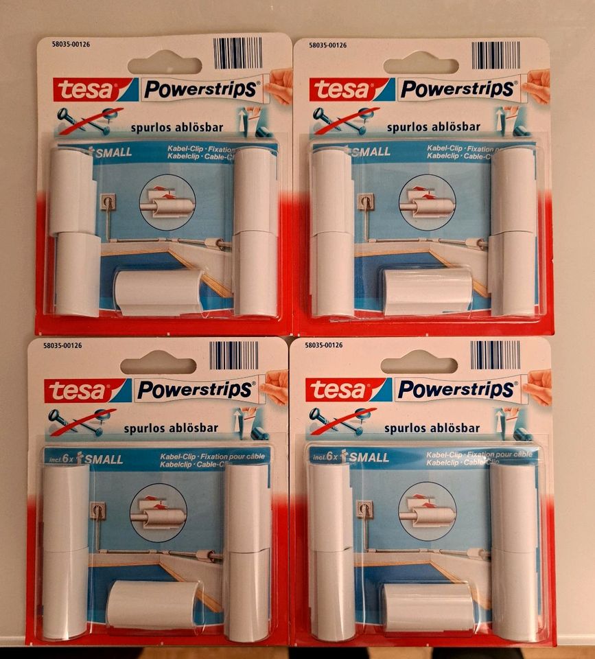Neue Tesa Powerstrips Kabel Clip 3 Packungen je 5 Clips in  Baden-Württemberg - Knittlingen | eBay Kleinanzeigen ist jetzt Kleinanzeigen