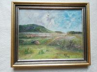 Vintage: Landschafts-Original-Ölgemälde von Alfred Hautz - 1957 Hannover - Herrenhausen-Stöcken Vorschau