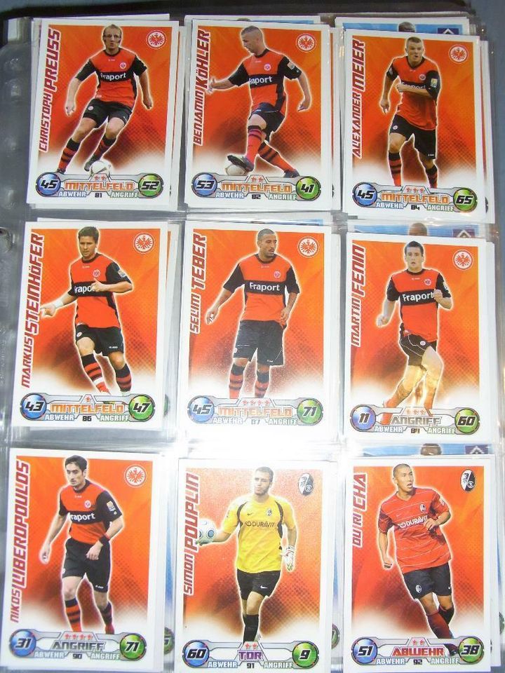 Match Attax Trading Card Game Saison 2009/2010 in Bremen