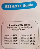 Smart Ink XL Tintenpatronen für HP Office Jet (HP 933 XL) Baden-Württemberg - Erligheim Vorschau