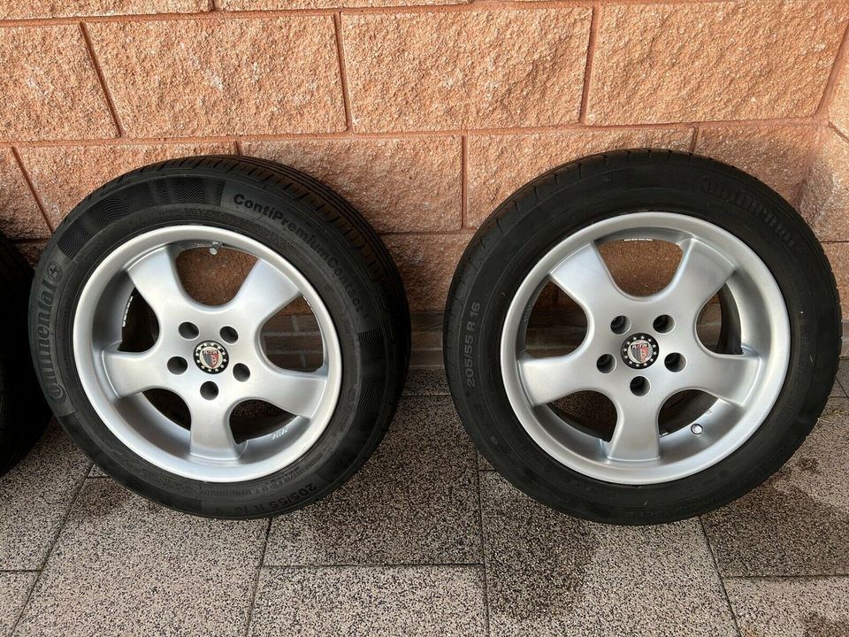 Continental Sommerreifen auf Alufelge 205/55 R16V in Eitorf