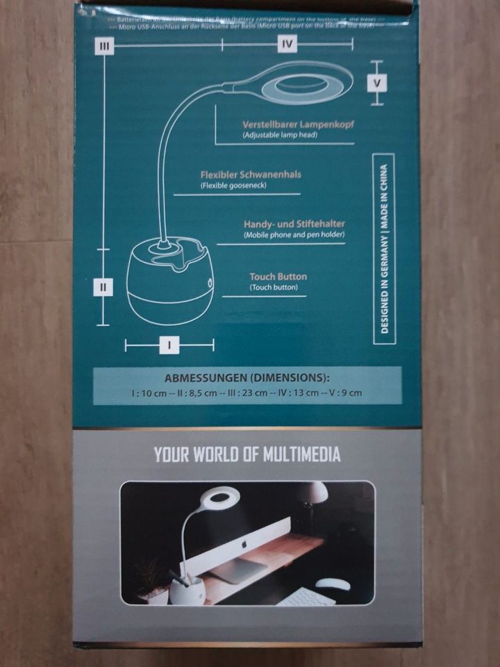 Schreibtischlampe Tischlampe Bürolampe in Herzberg am Harz