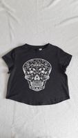 Top Shirt von H&M Gr S grau Totenkopf Kr. Dachau - Bergkirchen Vorschau