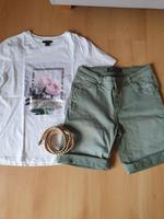 Sommer Set T - Shirt + Jeans Shorts, Gr.S/36 **NEU/UNGETRAGEN** Niedersachsen - Ilsede Vorschau