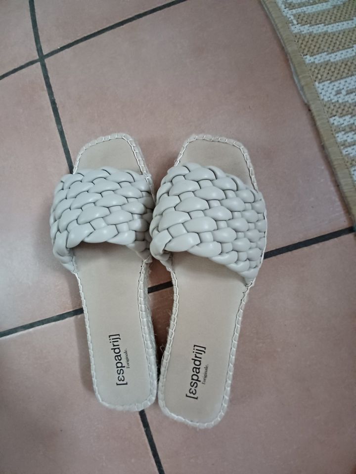 Espadrij Schuhe 39 / Sandalen / beige / Modell NICE in Köln