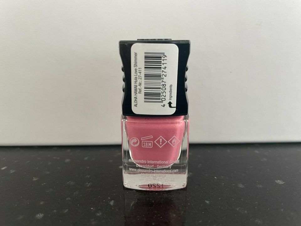 alessandro Nagellack Aloha Hawaii / Hula Love Shimmer 5 ml NEU in Rielasingen-Worblingen