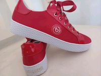 Bugatti Damen Sneaker 39 rot Textil/Leder Sommerschuh Sportschuh Brandenburg - Cottbus Vorschau