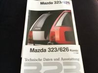Mazda 323 Kombi und 626 Kombi Prospekt von 1991 Schleswig-Holstein - Kiel Vorschau