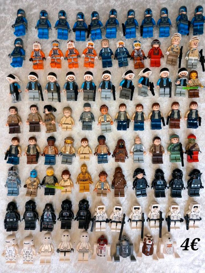 Lego Figuren Sammlung Marvel Star Wars Ninjago Ritter Piraten in Wildau