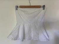 ZARA Bandeau Volant Top | Weiß / Weiss | M / 38 | Neu Innenstadt - Köln Altstadt Vorschau