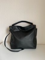 Schwarze Handtasche Shopper Bag echtes Leder neu Schleswig-Holstein - Lübeck Vorschau