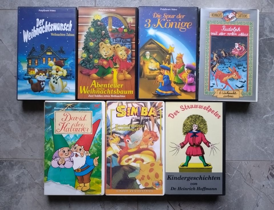 VHS Kassetten in Waldmünchen