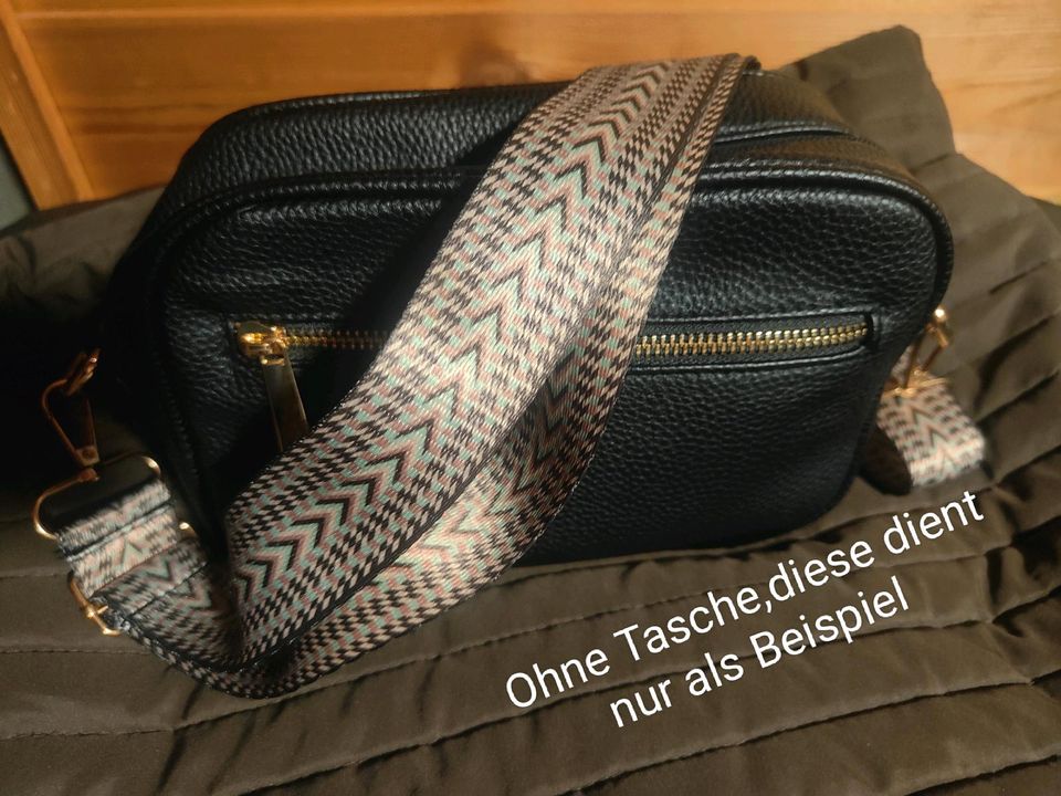 Wunderschöner glänzender Taschengurt Crossbody Tasche wechselgurt in Hatten