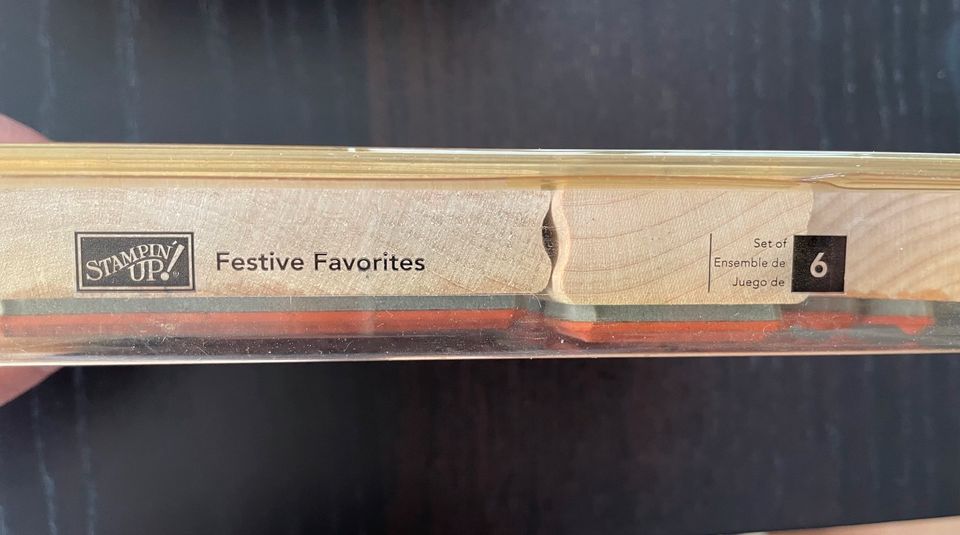 Weihnachten Stempelset „Festive Favorites“ von Stampin Up 2006 in Weiterstadt