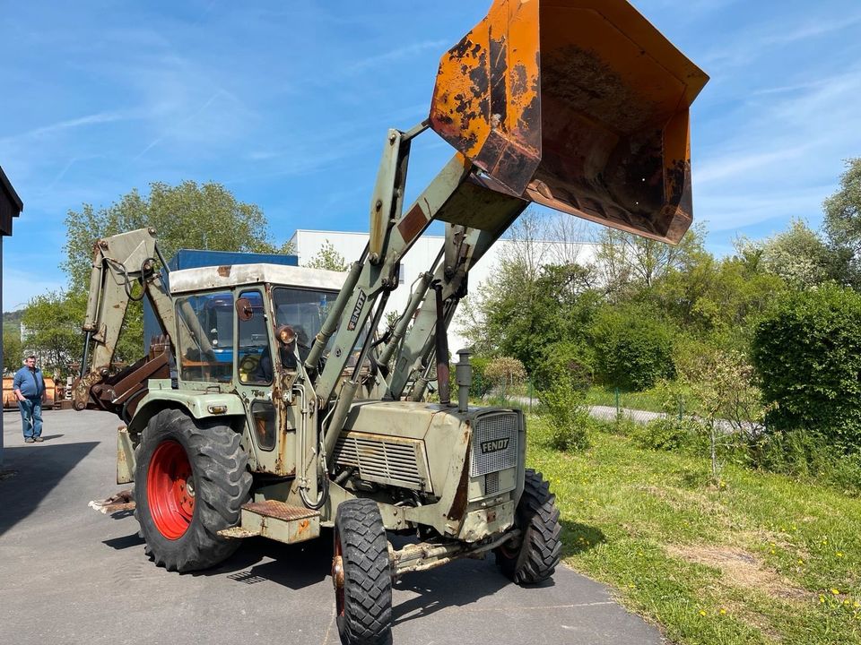 Baggerlader Fendt TS 65,Allrad,Einsatzbereit,kein Mobilbagger in Igersheim