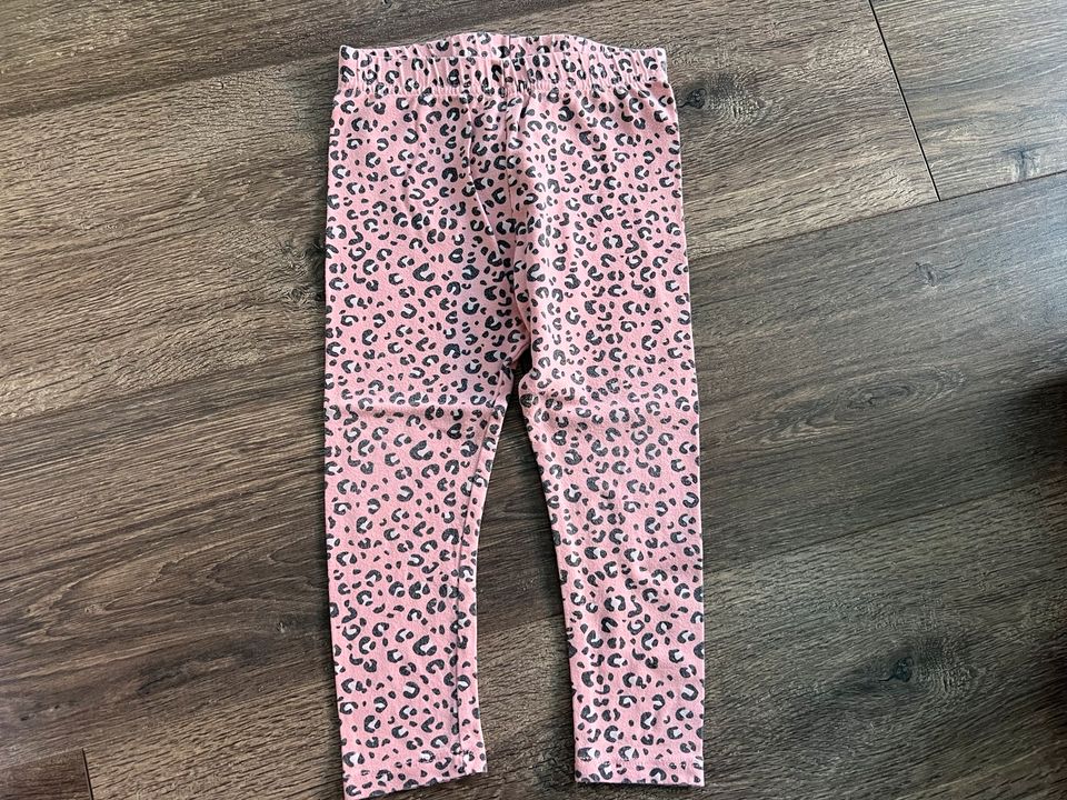 Leo Leggings | Mädchen | Rosa | Größe 92 in Bad Dueben