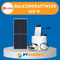 Balkonkraftwerk 460 Watt LUXEN Solar Hoymiles HMS 500 Inverter Nürnberg (Mittelfr) - Aussenstadt-Sued Vorschau