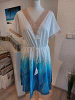 Kleid weiß/blau, V-Ausschnitt, Gr. L, neu/unbenutzt Bayern - Obertraubling Vorschau