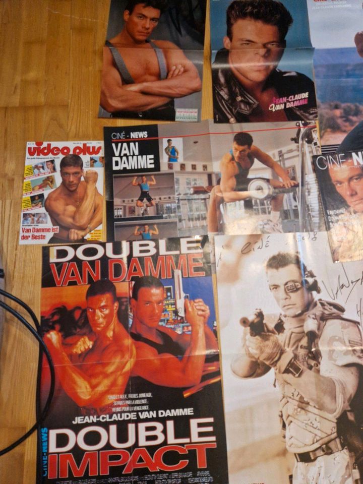 Sammlung Poster Jean Claude Van Damme Bravo Cinema Video Plus in Verden