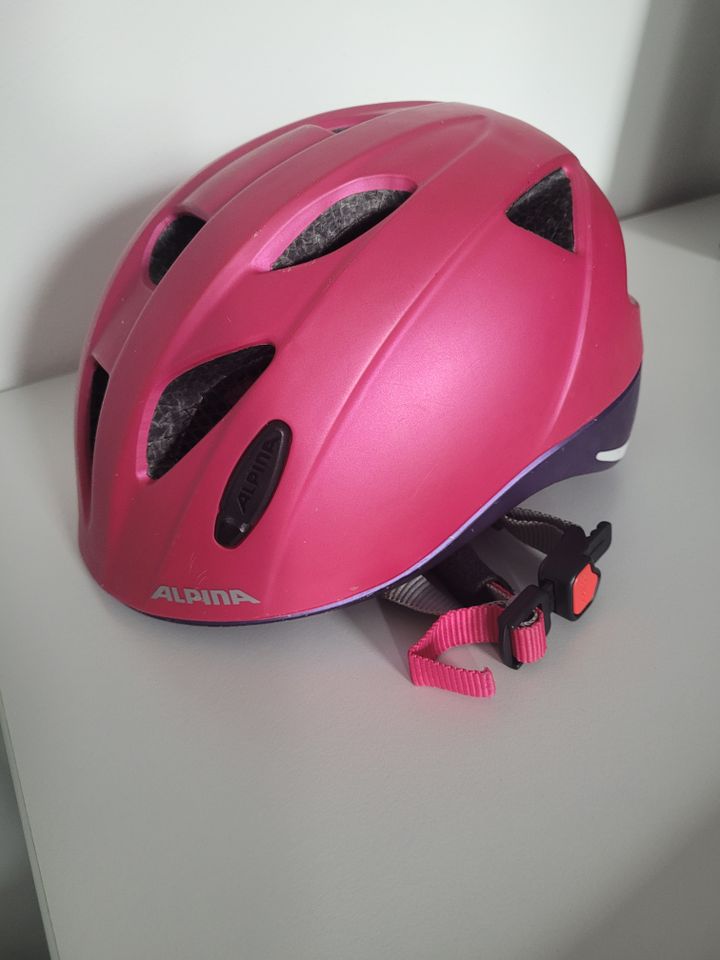 Fahrradhelm Kinder Alpina XIMO Gr 47-51 cm, pink OVP in Hillesheim (Eifel)