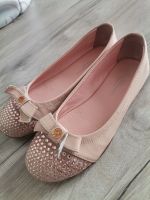 Miss Blumarine Gr.31 Schuhe Ballerinas Mädchen Leder Glitzer Dortmund - Brackel Vorschau