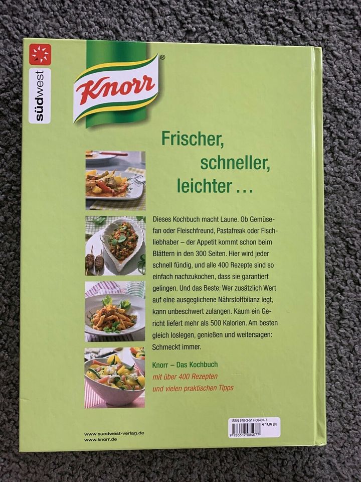 Knorr Kochbuch,400 Rezepte,NEU, 312 Seiten, in Gießen