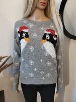 Pullover Winterpullover Weihnachtspullover grau C&A Thüringen - Arnstadt Vorschau