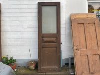 Schmale antike Tür Holztür mit Glas Nordrhein-Westfalen - Telgte Vorschau