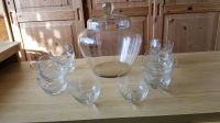 Glasbowlengefäß mit 12 Gläsern Niedersachsen - Drochtersen Vorschau