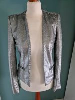 Mango Pailletten Blazer, silber, Gr. 36, S Hessen - Einhausen Vorschau