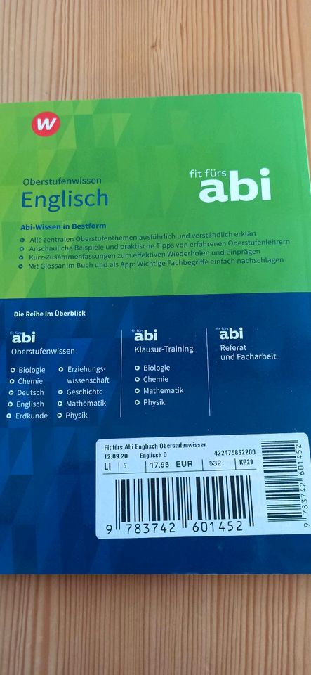 "Fit fürs Abi" Oberstufenwissen Englisch (Westermann -Verlag" in Waltenhofen