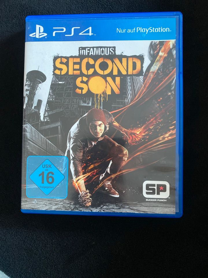 Infamous Second Son PS4 Spiel in Wiesbaden