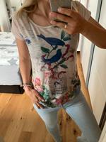 Damen Shirt mit Aufdruck bunt Gr. 34 xs Bayern - Kolbermoor Vorschau