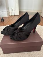 Peeptoes schwarz Cox 39 gebraucht Pumps Hamburg-Nord - Hamburg Winterhude Vorschau