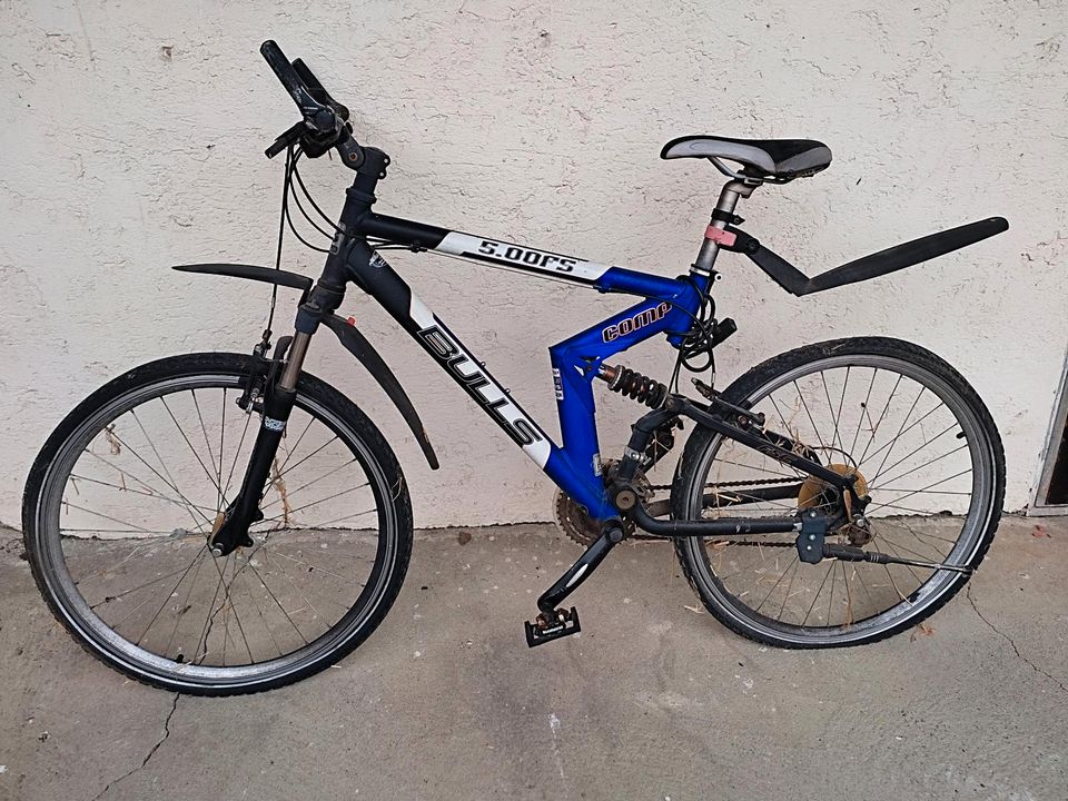 Herrenrad Fully Bulls 5.00 Mountainbike mit Shimano XT Schaltung in Straubing