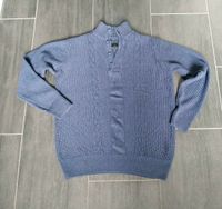 Wie Neu! Tshibo man Pullover L Strick Grobstrick blau Münster (Westfalen) - Albachten Vorschau