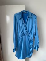 ZARA Blusenkleid Kleid babyblau -M- Hamburg-Nord - Hamburg Eppendorf Vorschau