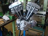 Motor Instandsetzen Harley Davidson 1200 ccm Early Shovel Panhead Baden-Württemberg - Vaihingen an der Enz Vorschau