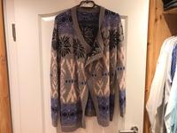 MEXX ⭐️ Strickjacke Gr. XL grau gemustert Niedersachsen - Westoverledingen Vorschau