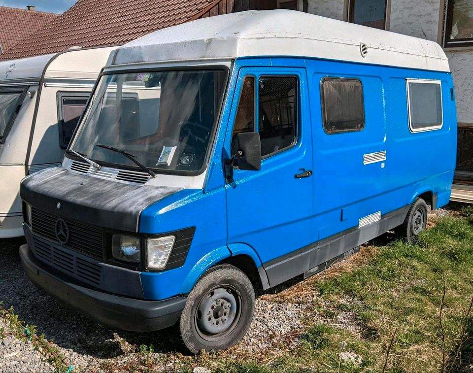 Mercedes Benz T1 601 207D Wohnmobil in Rottenburg am Neckar