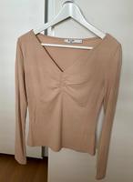 NA-KD Langarmshirt beige in M Düsseldorf - Derendorf Vorschau